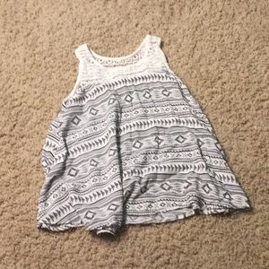 Cute girls dress tank top